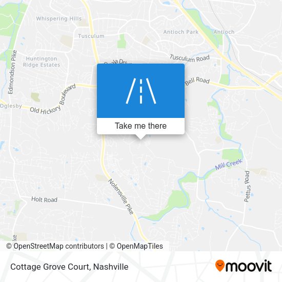 Cottage Grove Court map