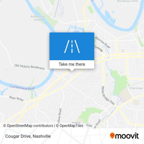 Mapa de Cougar Drive