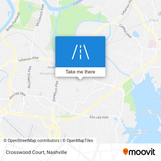 Mapa de Crosswood Court