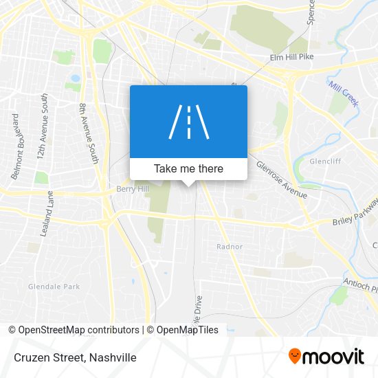 Mapa de Cruzen Street
