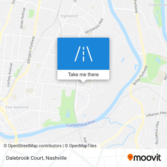 Mapa de Dalebrook Court