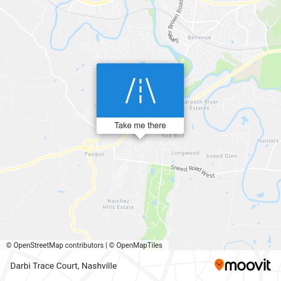 Mapa de Darbi Trace Court