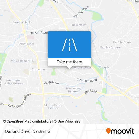 Mapa de Darlene Drive