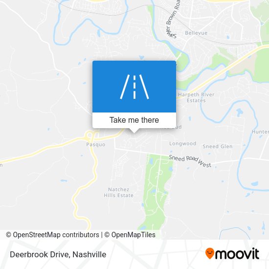 Mapa de Deerbrook Drive
