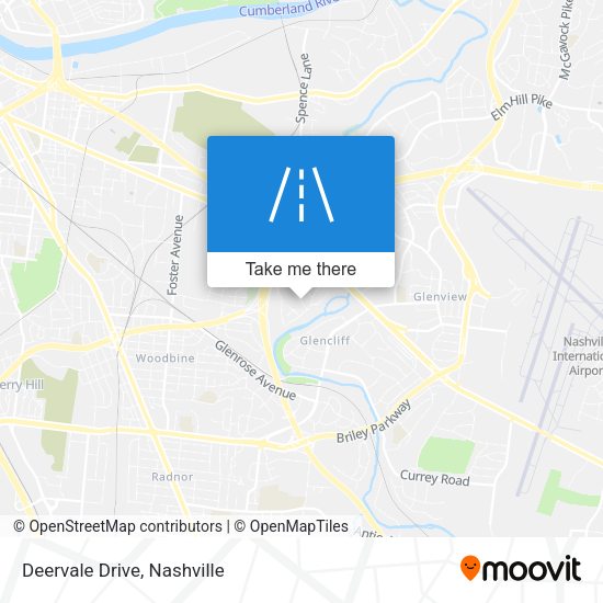 Mapa de Deervale Drive