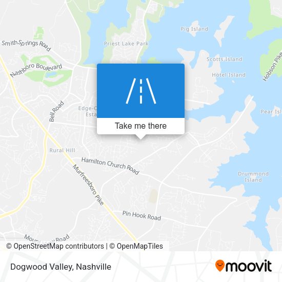 Mapa de Dogwood Valley