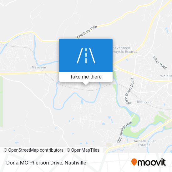 Dona MC Pherson Drive map