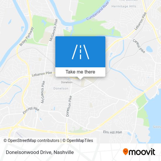 Donelsonwood Drive map