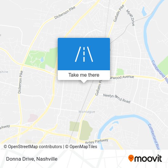 Mapa de Donna Drive