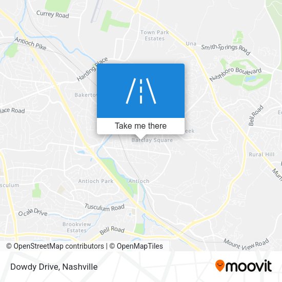 Mapa de Dowdy Drive