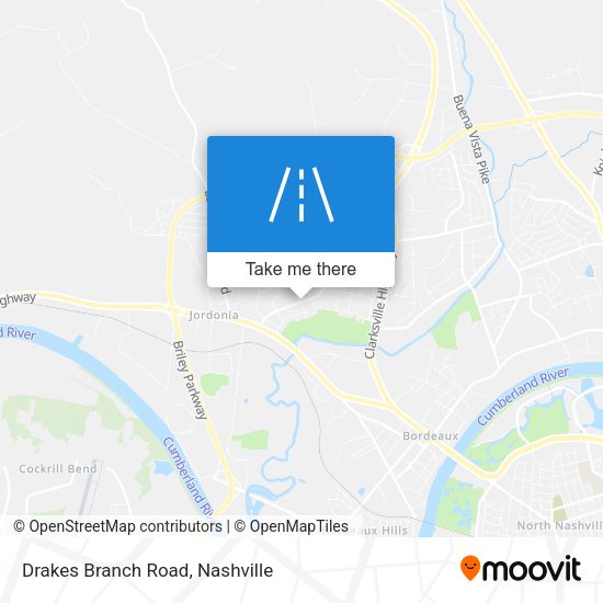 Mapa de Drakes Branch Road