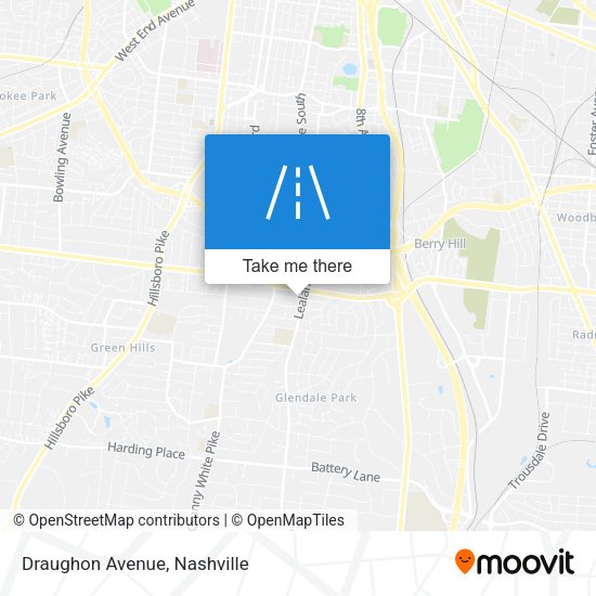 Mapa de Draughon Avenue