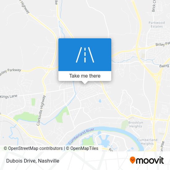 Mapa de Dubois Drive