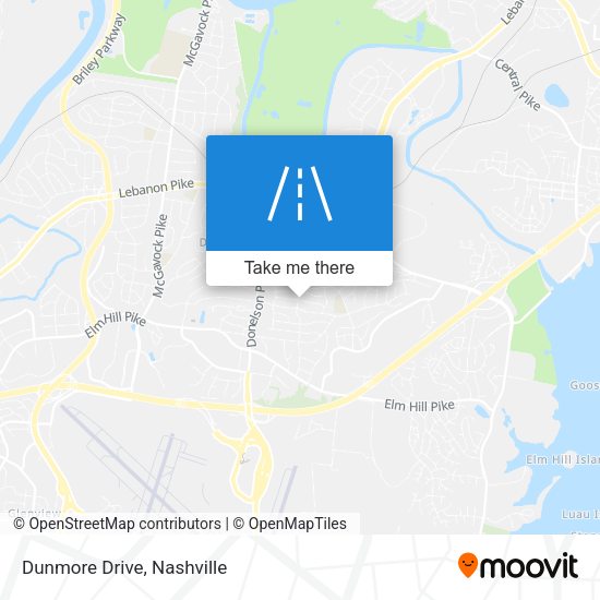 Mapa de Dunmore Drive