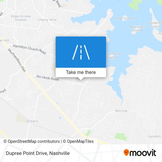 Dupree Point Drive map