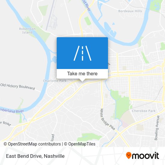 Mapa de East Bend Drive