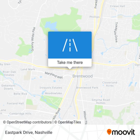 Mapa de Eastpark Drive