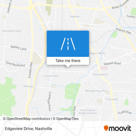 Mapa de Edgeview Drive