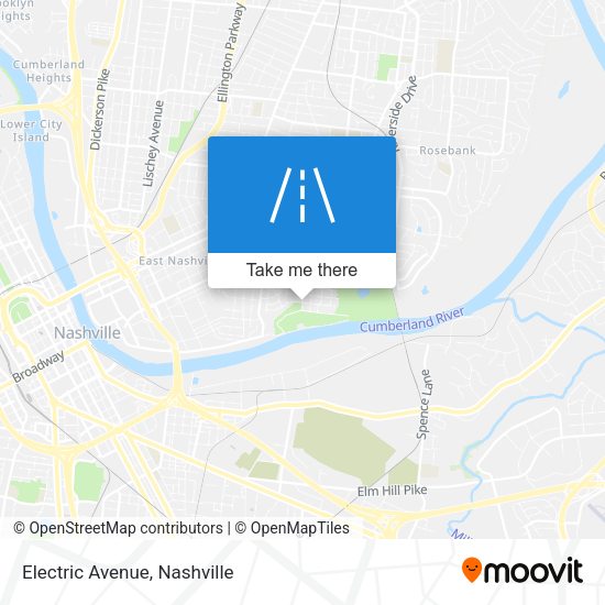 Mapa de Electric Avenue