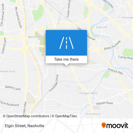 Mapa de Elgin Street