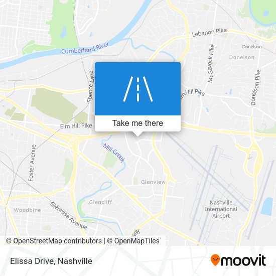 Mapa de Elissa Drive