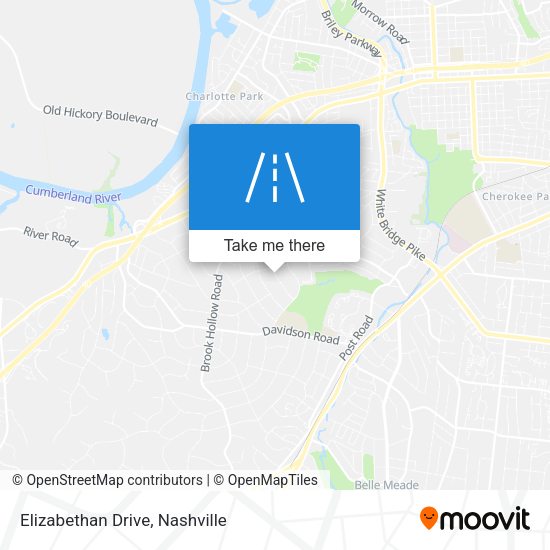 Elizabethan Drive map
