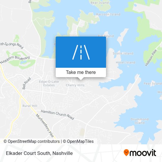 Mapa de Elkader Court South