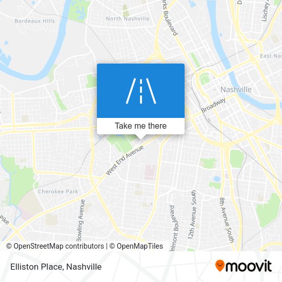 Mapa de Elliston Place