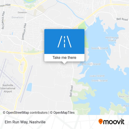 Mapa de Elm Run Way
