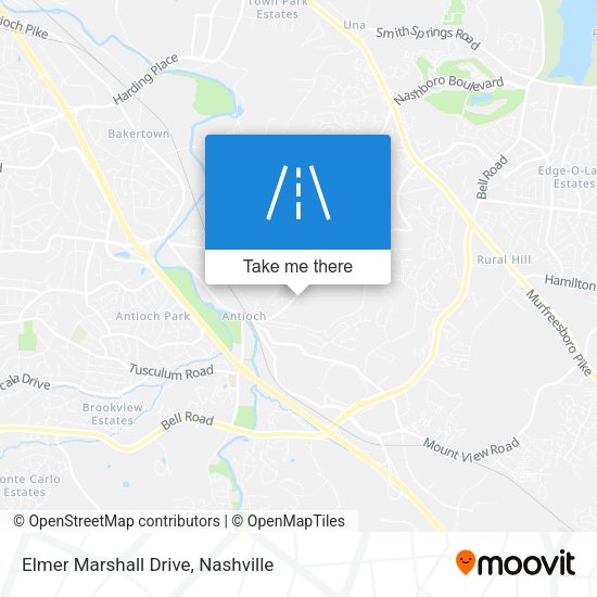Mapa de Elmer Marshall Drive