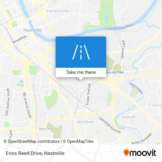 Enos Reed Drive map