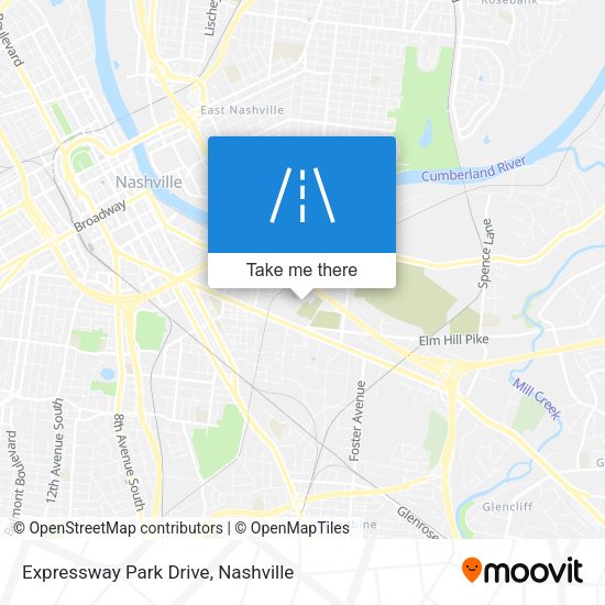 Mapa de Expressway Park Drive
