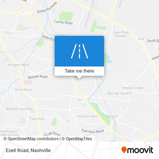 Mapa de Ezell Road