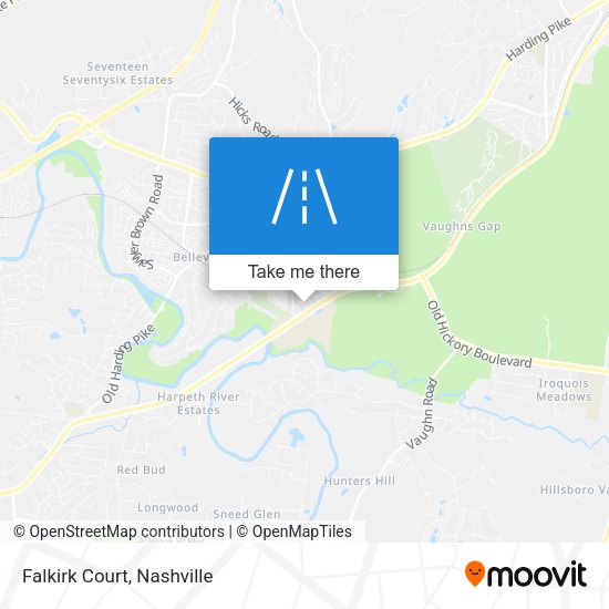 Mapa de Falkirk Court
