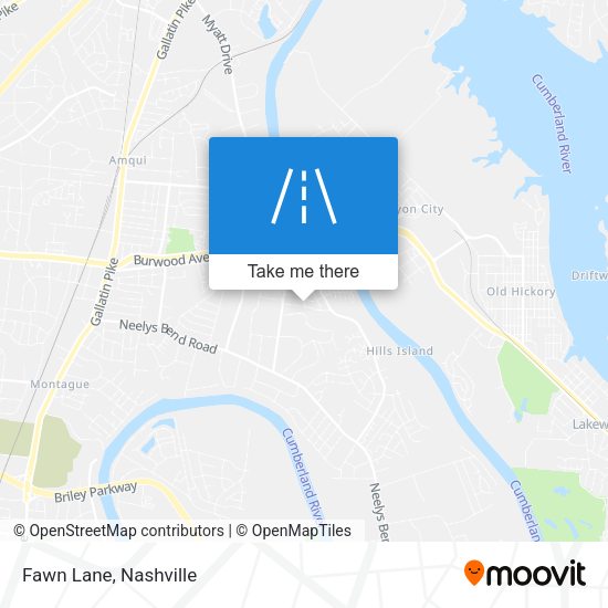 Mapa de Fawn Lane