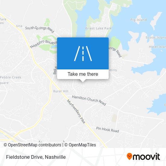 Mapa de Fieldstone Drive