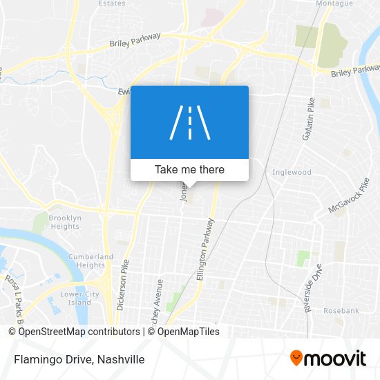 Mapa de Flamingo Drive