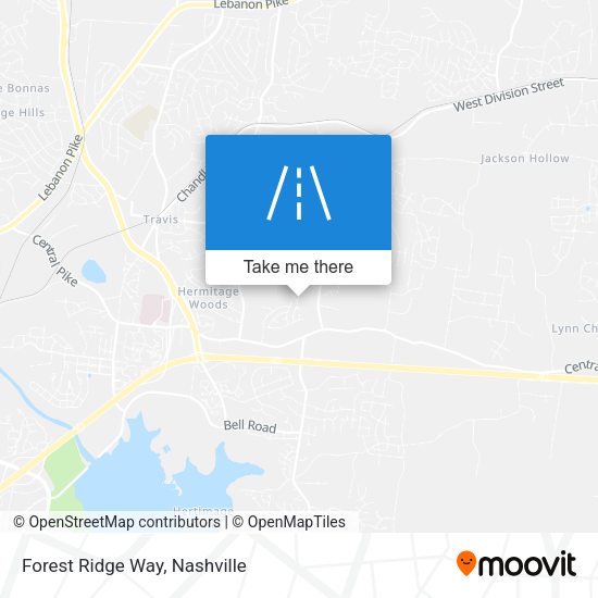 Mapa de Forest Ridge Way