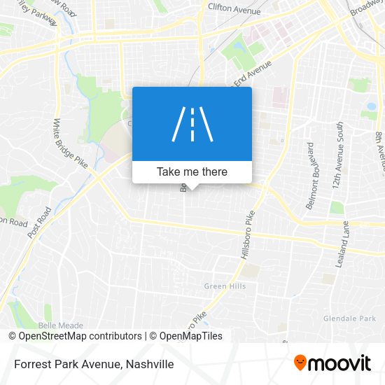 Mapa de Forrest Park Avenue