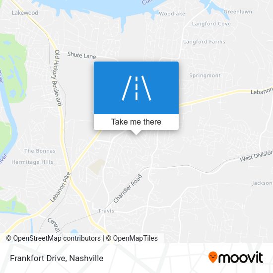 Mapa de Frankfort Drive