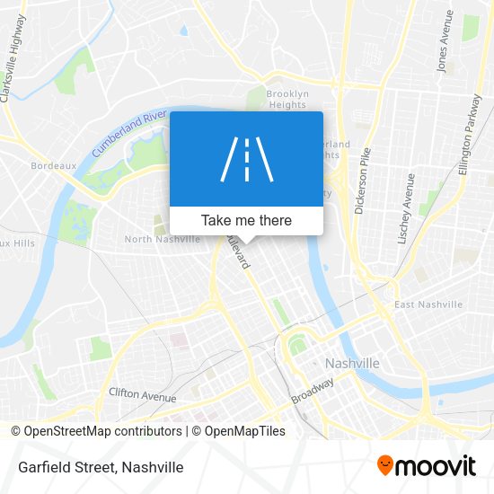 Mapa de Garfield Street