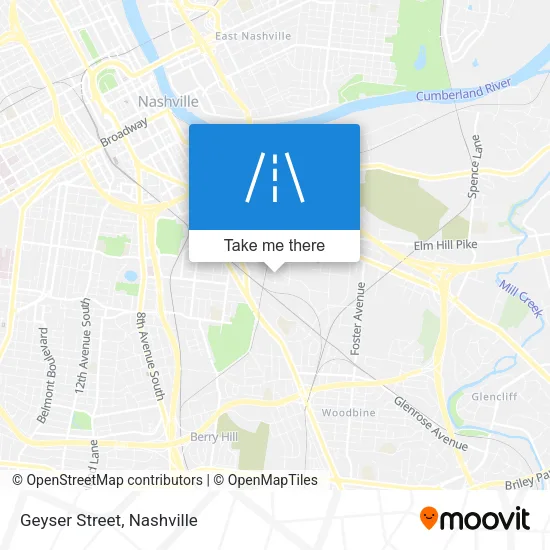 Geyser Street map