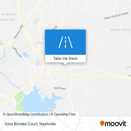 Gina Brooke Court map