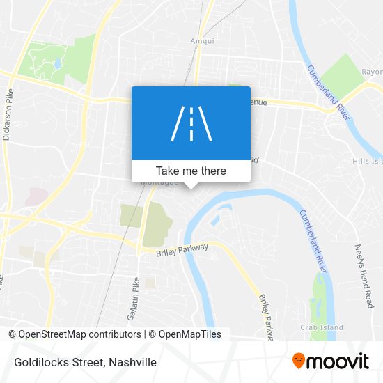 Mapa de Goldilocks Street