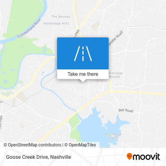 Mapa de Goose Creek Drive