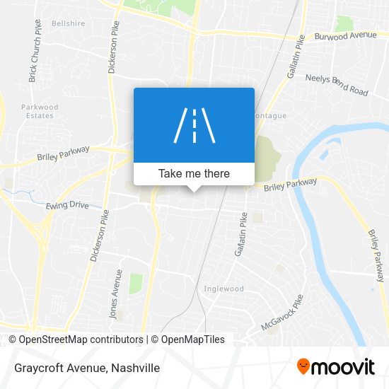 Graycroft Avenue map