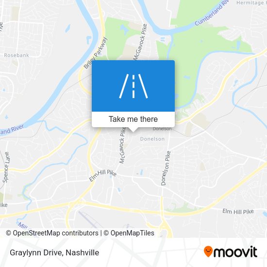 Mapa de Graylynn Drive