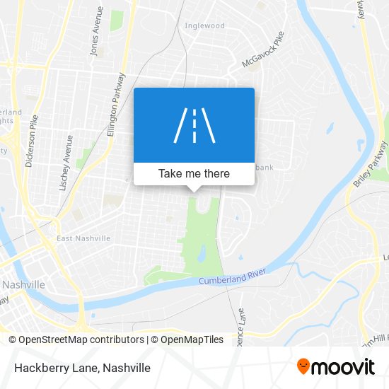 Hackberry Lane map