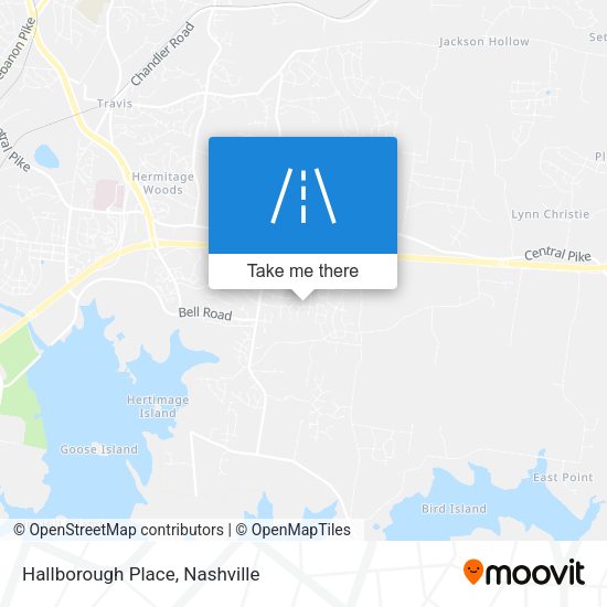 Mapa de Hallborough Place