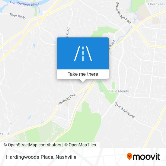 Mapa de Hardingwoods Place
